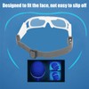 AntiExplosion Basketball Glasses Football Goggles UV Protection Sport Eyeglasses(White )