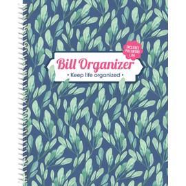 Bill Organizer: Keep Life Organized (Includes 12 Pockets and Password Log)