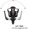 Spinning Fishing Reels with Left/Right Interchangeable Collapsible Wood Handle Powerful