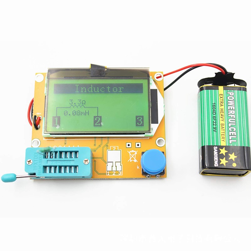 LCR-T4 ESR Meter Transistor Tester, Multifunction Diode Triode Capacitor ESR