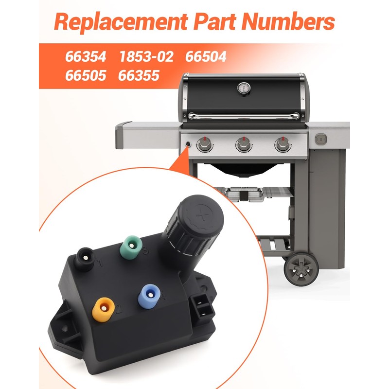 66354 Fit for Weber Grill Igniter Replacement Parts Fit for