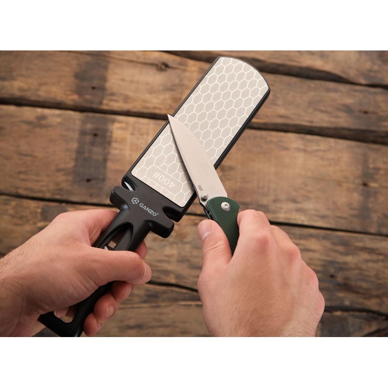 GANZO Firebird ProSharp Multifunctional Diamond Tungsten Steel Ceramic Sharpener -