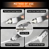 Caulking Tool Kit Stainless Steel Grout Removal Tool,4 in 1