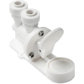 iSpring ALS1 Leak Detector and Shut-Off Valve for Reverse Osmosis and Under Sink Water Filtration Systems - 1/4” Quick Connect