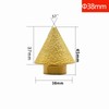 Diamond Grit Chamfer Brazed Chamfering Tool Round-bevel Milling Bit Tile