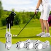Skylety 4 Pieces Golf Divot Repair Tool with Magnetic Button