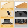 MinBoo Bamboo Appliance Slider,Sliding Tray for Coffee Maker, Kitchen Countertop