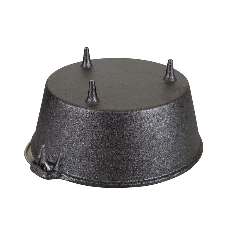 Stansport 4 QT Pre-Seasoned Cast Iron Dutch Oven with Legs