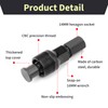 2 Pcs Bicycle Crank Remover Tool, Bicycle Crank Extractor Puller,