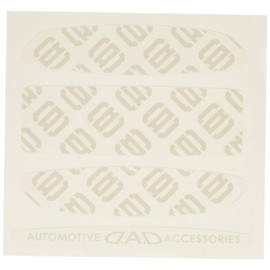 Garson DAD Door Knob Underguard Monogram Silver ST105-01 D.A.D