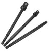 Bestgle 3pcs Socket Adapter Impact Driver Extension Set Hex Shank