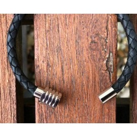 Unbranded Stainless Steel Magnetic Clasps Leather Cord End Strong Magnet Jewelry MC-8 - 8mm