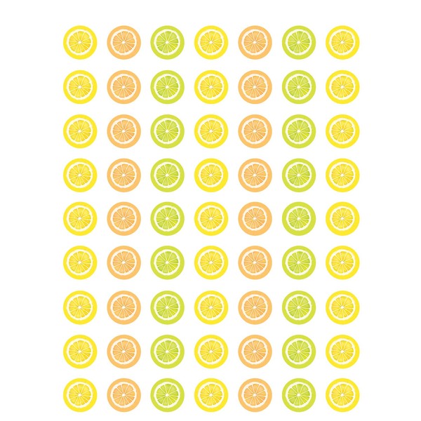 Teacher Created Resources Lemon Zest Mini Stickers, Pack of 378