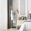 Smlttel Gold Clothing Rack With Shelves, Gold Coat Rack Freestanding