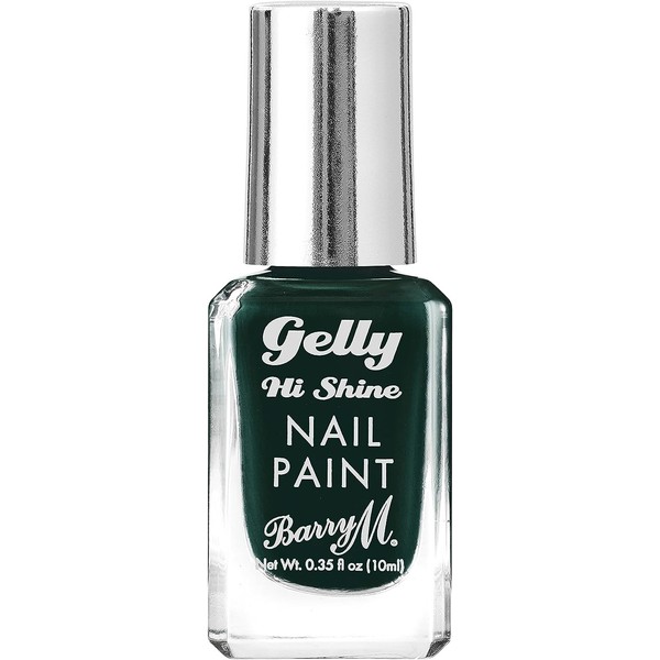 Barry M Gelly Nail Paint, Forest Green, Thyme Green 1.jpg
