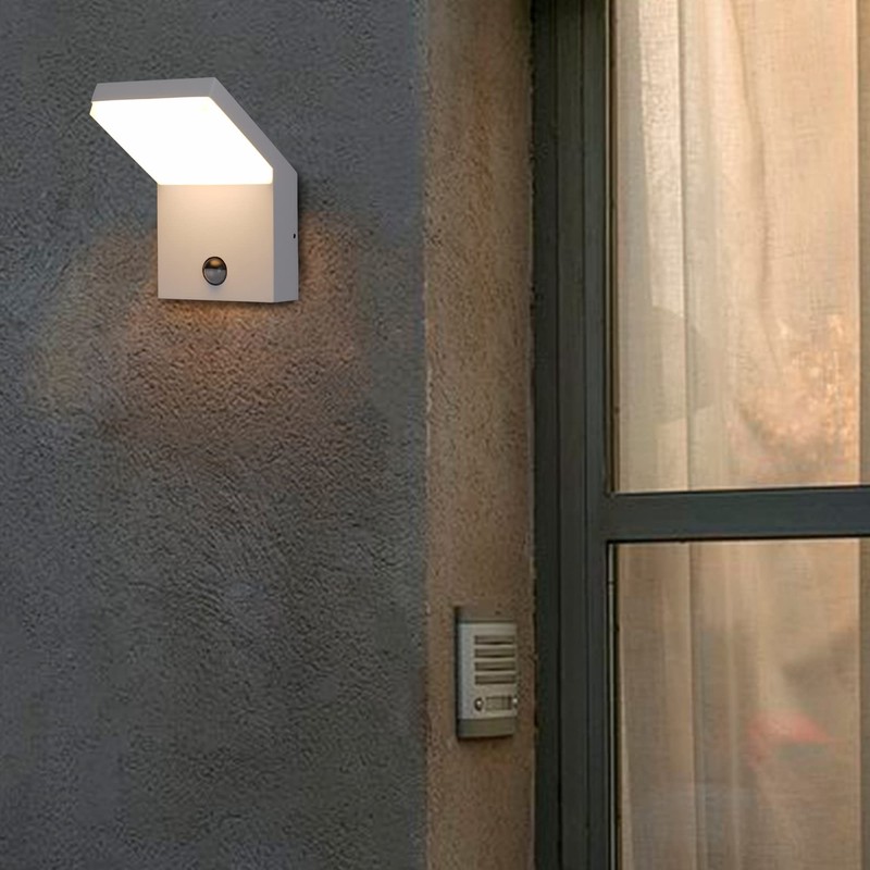 Lustrlach Motion Sensor Outdoor Light Fixtures Wall Mount,Exterior Wall Sconce,
