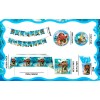 inboxxarty 86 Pcs Moana Birthday Party Supplies Set Plates Napkins