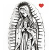 Eucaris - Virgen de Guadalupe Estatua Decorativa con Base, Virgen