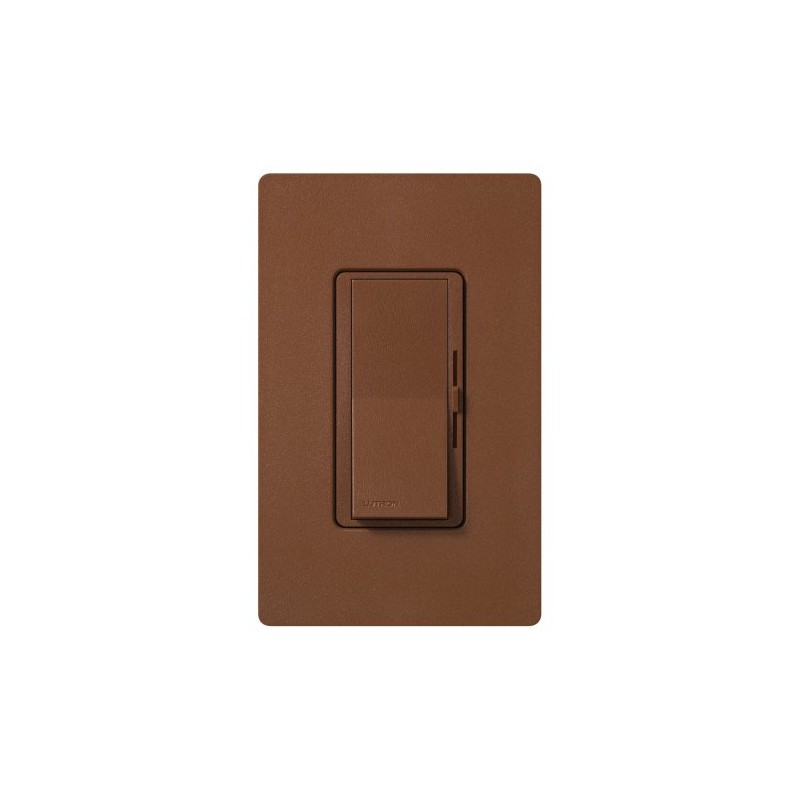 Lutron DVSC-600P-SI Diva 600W Single Pole Dimmer Sienna