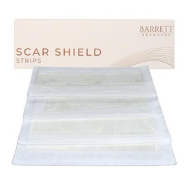 Barrett Recovery | Scar Shield | Strips | Adhesive silicone scar tissue prevention sheeting | Therapeutic Skincare Treatment for Healing Sutures and Incisions Healthcare