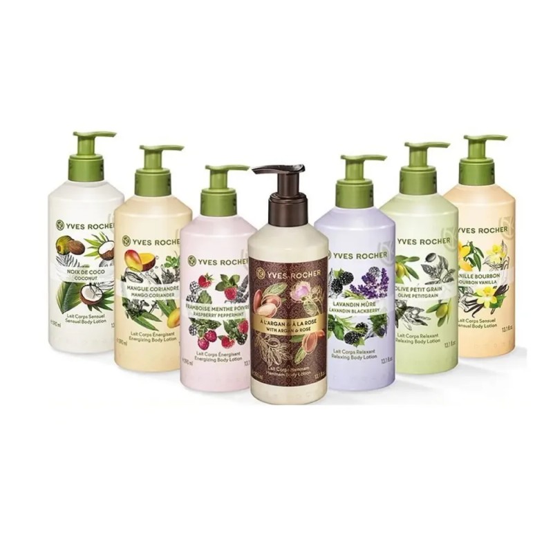 Crema Corporal Yves Rocher de Vainilla Bourbon para Piel Suave,