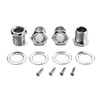 Alnicov Set Of 4 Quality Chrome Sealed Tuning Pegs Tuners