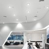 COB 12W Recessed Commercial LED Downlight Daylight 6000k AC100-240v PL