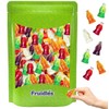 Fruidles Mini Soda Gummy Pop Candy Mix, Delicious Multicolor Fruit