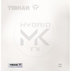TIBHAR Table Tennis Rubber Hybrid MK FX (Black, 2.0)