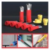 24pcs Universal Integrated Rubber Nozzle Tool Kit, Stainless Steel Caulking