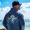 Palmyth Fishing Shirts for Men Long Sleeve Sun Protection Hoodie