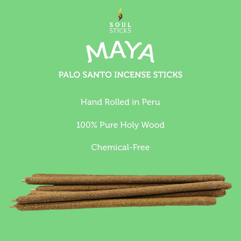 SOUL STICKS Maya Palo Santo Variety 4 Pack Incense Sticks