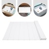 Foldable Bathtub Cover, 59"x27.6" Shutter Bath Lid Freestanding Bathtub Covers