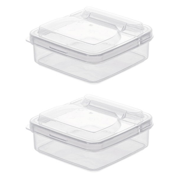 Ciieeo Cheese Storage for Fridge Utensil Holder 2pcs s Deli