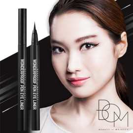 BOM Wonderproof Pen Eyeliner - #01 Wonder Black / 비오엠 원더프루프 펜 아이라이너 - #01 원더 블랙
