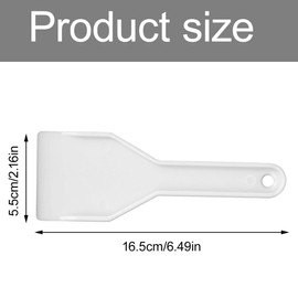 Pack of 3 Fridge Ice Scrapers, Freezer, Frost Shovel Set for Fridge and Freezer, Plastic Ice Scraper for Removing Ice and Snow, Fridge Depilation Scrapers