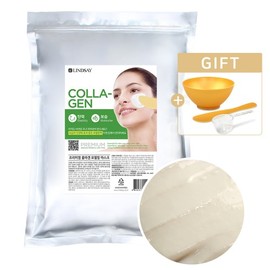 린제이 대용량 모델링팩 콜라겐 (1kg)+팩도구세트 Lindsay Large Capacity Modeling Pack Collagen (1kg) + Pack Tool Set