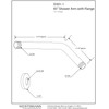 Westbrass D301-1-12 1/2" IPS x 8" Wall Mount Shower Arm