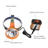 Miner Headlight Super Bright Adjustable Angle LED Headlamp with 6400mAh