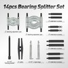 DNA Motoring 14 PCS Bearing Puller Set, 5 Ton Capacity