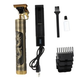 minkissy Clipper Portable Hair Cutter Barber Hairdressing Tool (golden)
