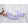 Mermaid Tail Blanket, Soft Warm Plush Fleece Sleeping Bag Snuggle