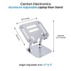 OTM Essentials Aluminum Adjustable Laptop Riser Stand,
