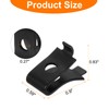 sourcing map 14pcs Cabinet Shelf Clips Metal Adjustable Shelf Bracket