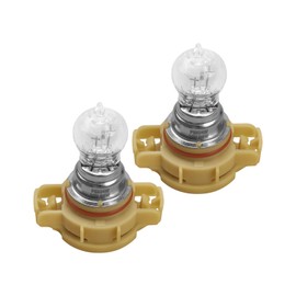 TIKSCIENCE PSX24W 2504 4300K Headlight Bulb 12V 24W, Car Daytime Running Lights Automotive Clear Glass Bulbs Yellow,2Pcs