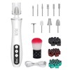 PELCAS Cordless Nail Drill, 10 Speeds Professional Electric Nail File