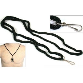 FindingKing Black Nylon Necklace Cord For Bausch & Lomb or Hastings Jewelers Eye Loupe