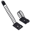100Pcs Adhesive Cable Management Clips Adjustable Nylon Strap Ties Wire