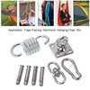 Stainless Steel Suspension Bracket Hammock Mount Ceiling Hook Anchor Hanger