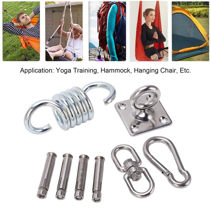 Stainless Steel Suspension Bracket Hammock Mount Ceiling Hook Anchor Hanger